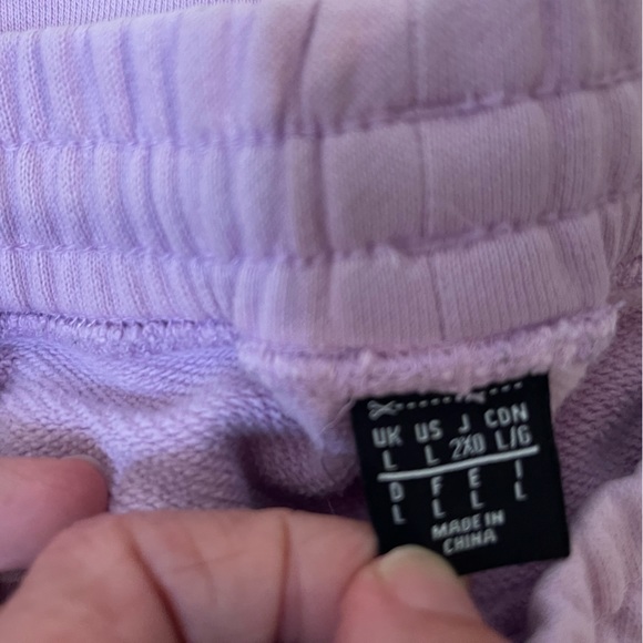 Adidas Cropped Pink Sweats Men’s Large - Picture 2 of 5